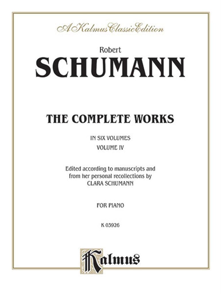 Complete Works, Volume IV